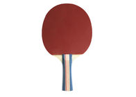 Poplar Table Tennis Rackets with Colour Handle and Orange Sponge for fun player