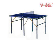 واحد / مزدوجة قابلة للطي أطفال تنس الطاولة الجدول سهلة التركيب المنقولة 75 * 125 * 76 سم الحجم