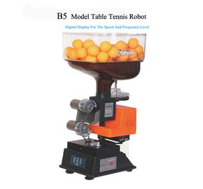 صغيرة روبوت تنس الطاولة العرض الرقمي للمبتدئين والأطفال 50HZ