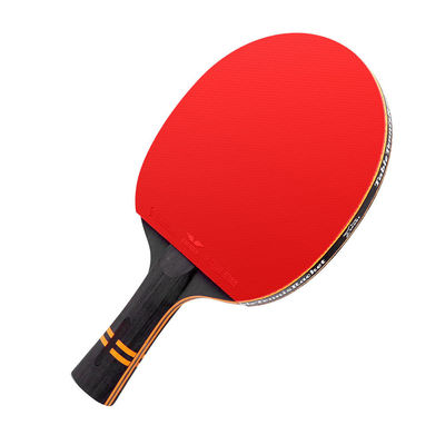 مواد شفرات تنس الطاولة من ألياف الكربون مع شراع خشبي نقي وخمسة أجزاء من خشب طبيعي